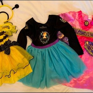 4T bundle costume dresses